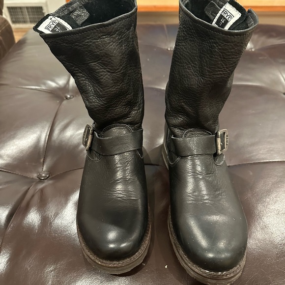 FRYE AND CO. Shoes - Frye slouchy leather boots; style 76509 black soft leather, like new